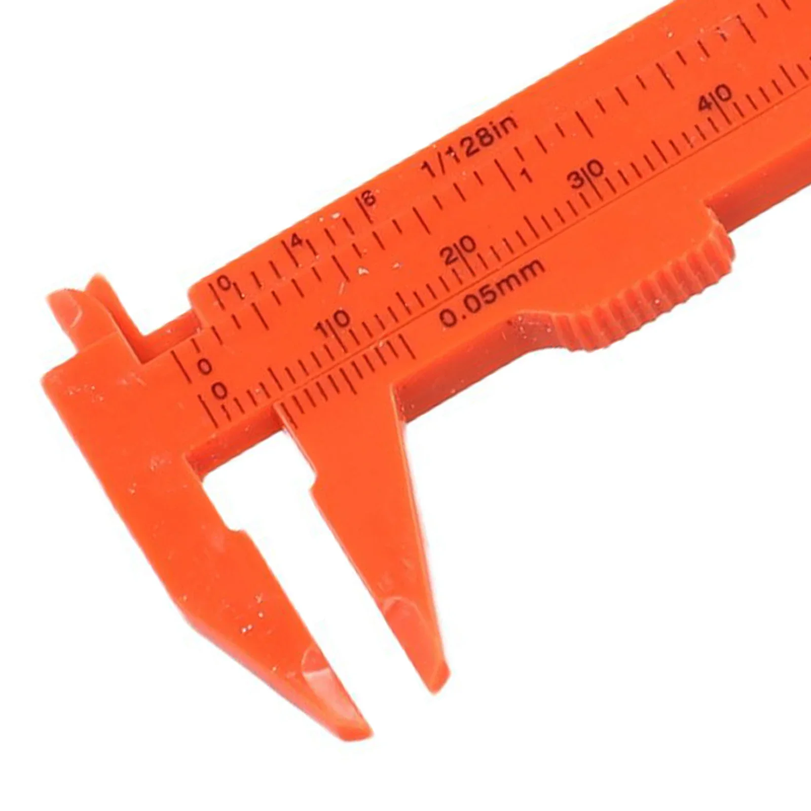 Mini 0-80mm Plastic Sliding Vernier Caliper Double Scale Gauge Measure Tool Ruler Positioning Measuring Micrometer Hand Tools