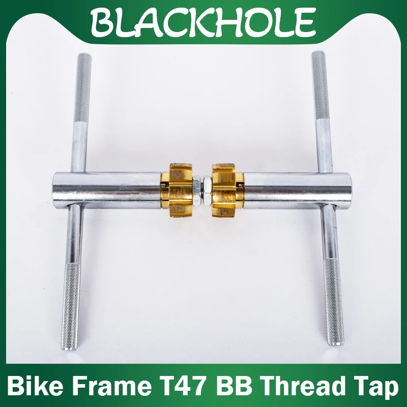 Bike Frame T47 BB Thread Tap MTB Road Bicycle Frame T47 Bottom Bracket Repair Hand Tap Bike Frame M47 BB Screw Tap Left Right