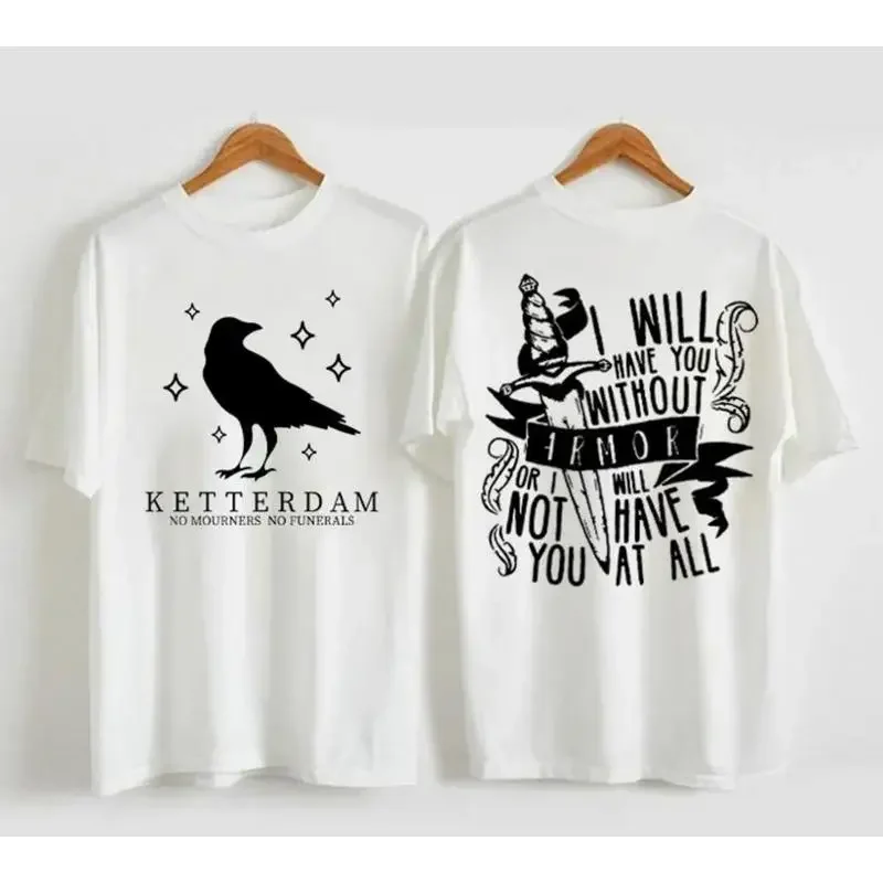 Six Of Crows T Shirt Crow Club Ketterdam Kaz Brekker Inej Ghafa Shadow And Bone G