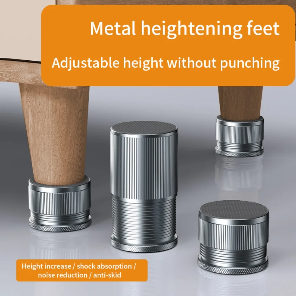 

Регулируемая высота для мебельных ножек с самоподкладкой и силиконовыми подушечками для шумоподавления для столов, шкафов