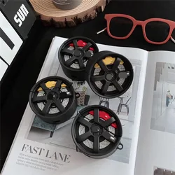 3D Famous Brand Car Wheel For Airpods Pro 2 Case,Bluetoothe Protective Earphone Silicone Cover For Airpods Pro Case Boy Men