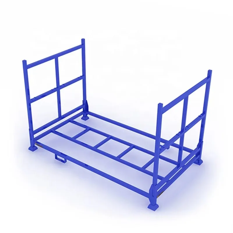 Industrial Warehouse Tire Storage Rack Heavy Metal Tire Stacking Rack