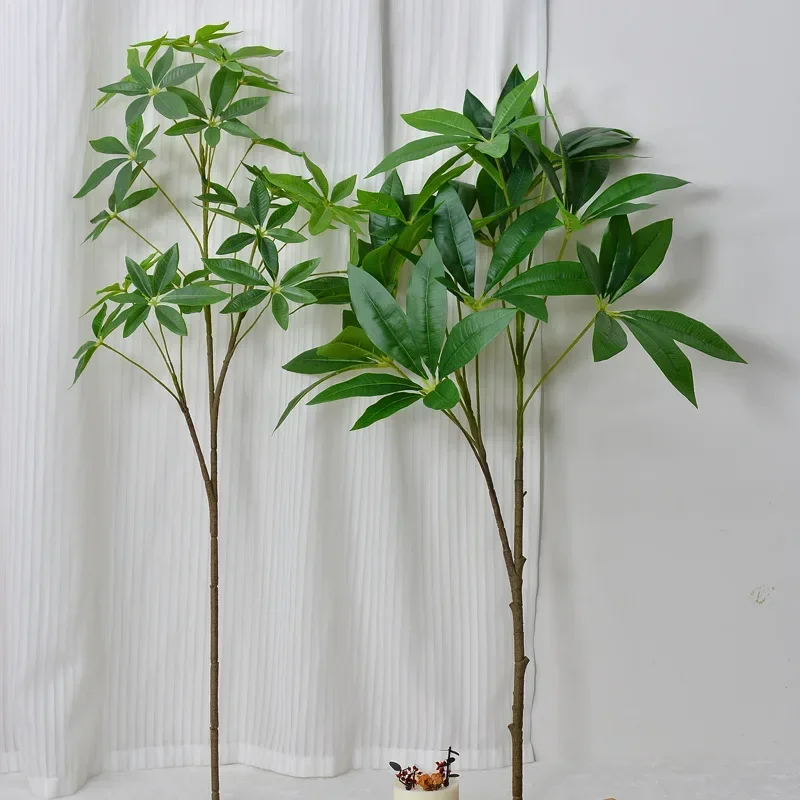 

Office Decorative Film Green Plants Leaves Simulation Fortunes Trees Study Decoration Artificial Fortune Tree Plant Leaf Floral