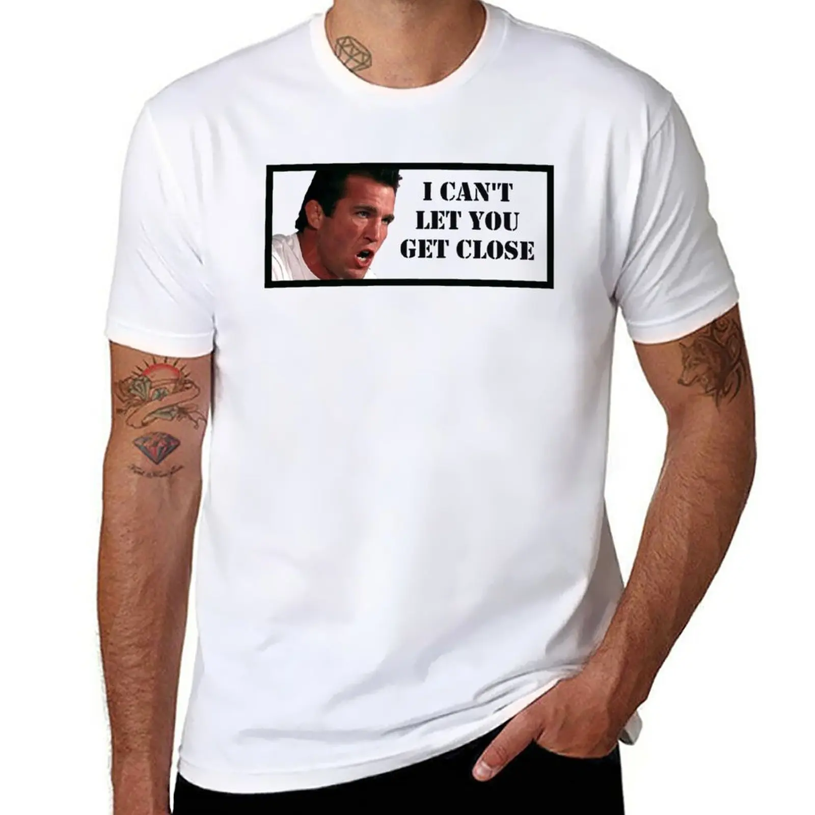 

New Chael Sonnen I Can't Let You Get Close T-Shirt summer top boys white t shirts plain black t shirts men