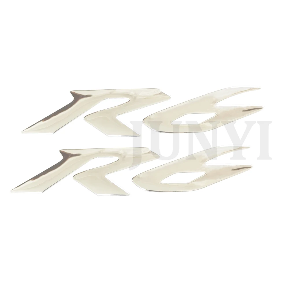 Motorcycle 3D Emblem Badge Decal Tank Wheel Sticker Soft Reflective Decal For Yamaha R6 YZFR6 YZFR600