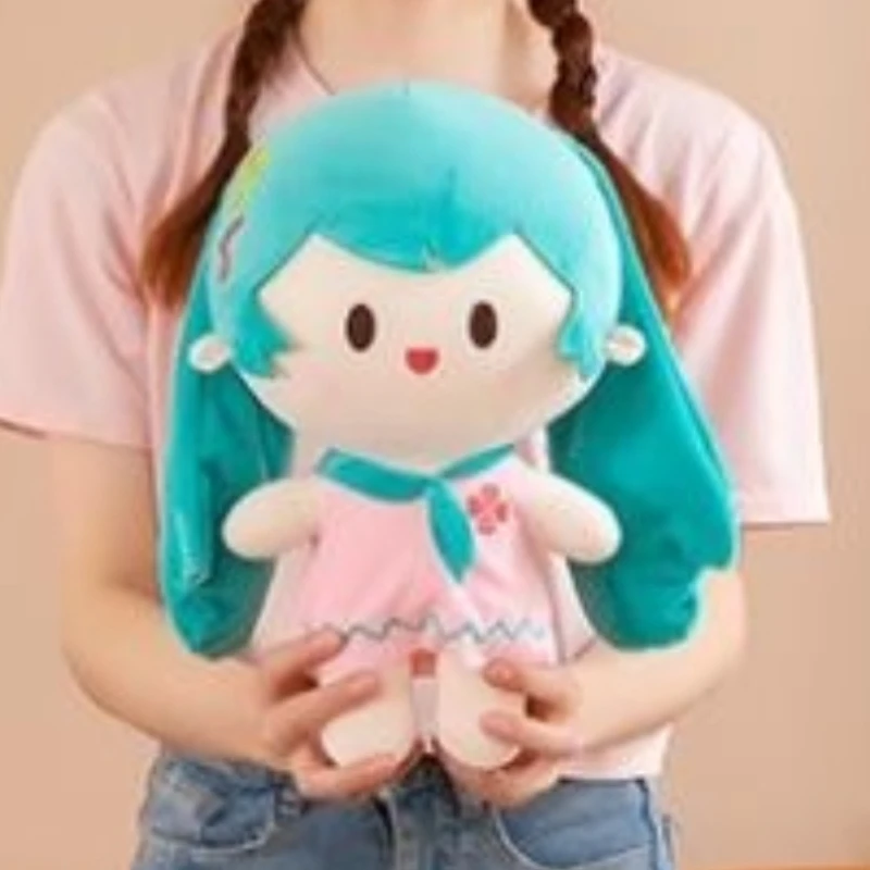 لطيف هاتسون ميكو أفخم دمية الفتاة غرفة النوم رفيق هاتسون ميكو الحيوانات المحشوة أفخم دمية لعبة هدية عيد ميلاد للأطفال