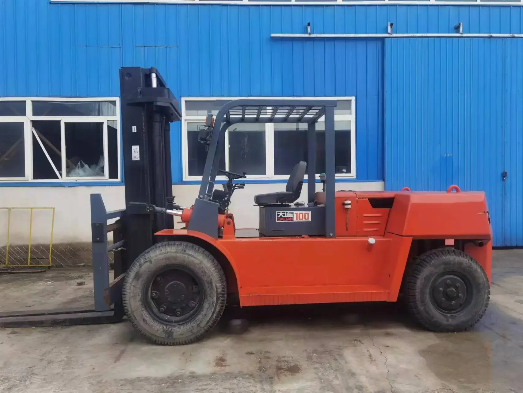 Used Dalian CPCD100 10ton 10t 10000KG Forklift