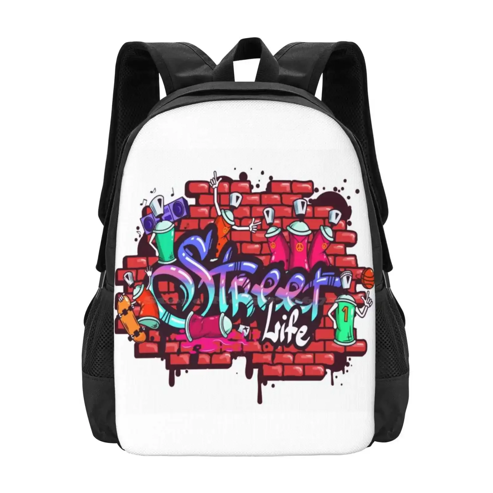 

Street Life Hot Sale Schoolbag Backpack Fashion Bags Dmx Street Life 4Efo Street Life Dr Dre Street Life 2Pac Street Life 2021