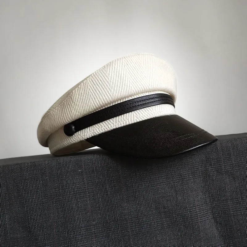 casquette-marine-en-laine-blanche-pour-femme-chapeau-a-visiere-plate-a-bord-etroit-beret-retro-style-peintre-couvre-chef-decontracte-pour-l'automne-et-l'hiver