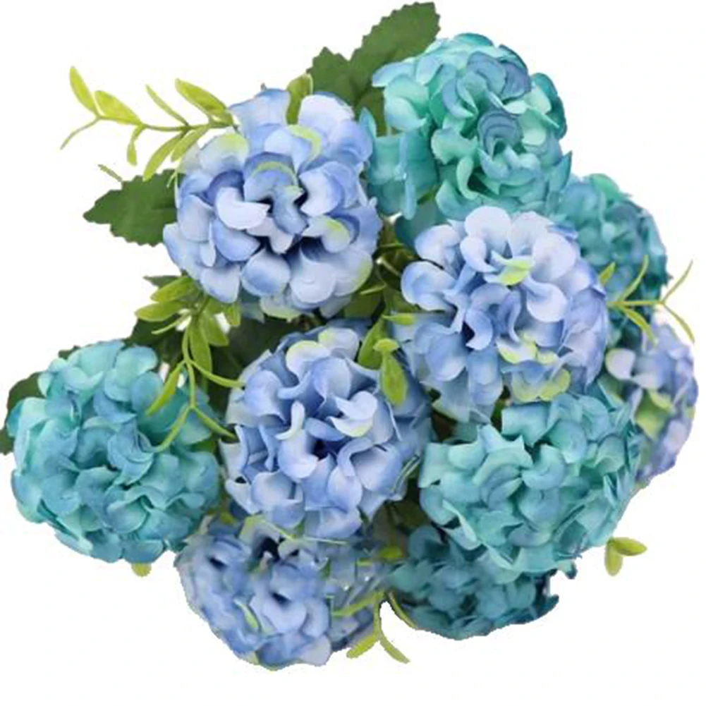Artificial Hydrangea Hydrangea Fake Flowers High-quality Silk Various Color Options Versatile Home Decor For Events