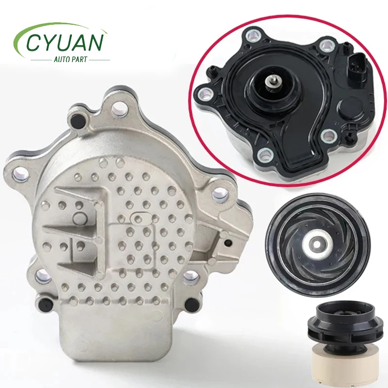 CYUAN 161A0-29015 Electronic Water Pump Compatible For Toyota Prius 2010-2015 1.8L L4 2010-2015