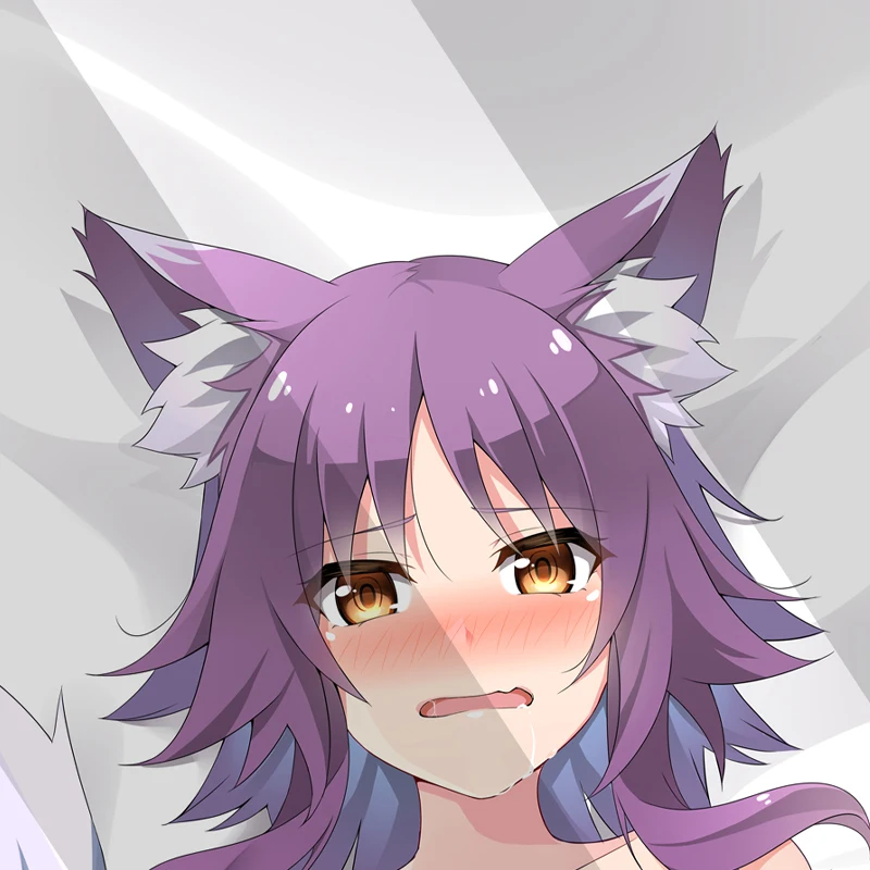 

Anime Dakimakura Pillow Case Aki Makoto Sexy and Busty Beautiful Girl Double-Sided Halloween