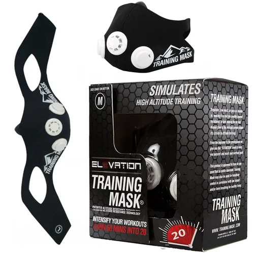 Mascarilla deportiva para entrenamiento profesional, máscara para correr, Fitness, gimnasio, ciclismo, altura alta, 2,0