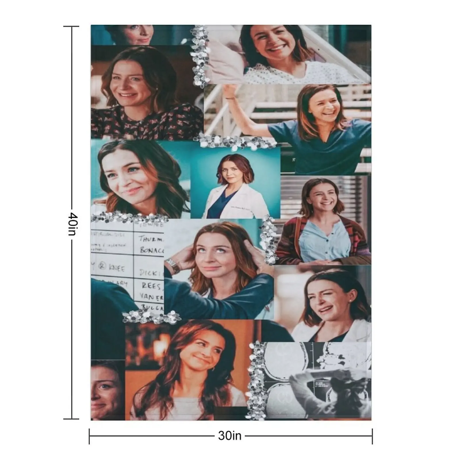 amelia shepherd collage :) Throw Blanket Winter beds Sofas Bed covers Retros Blankets