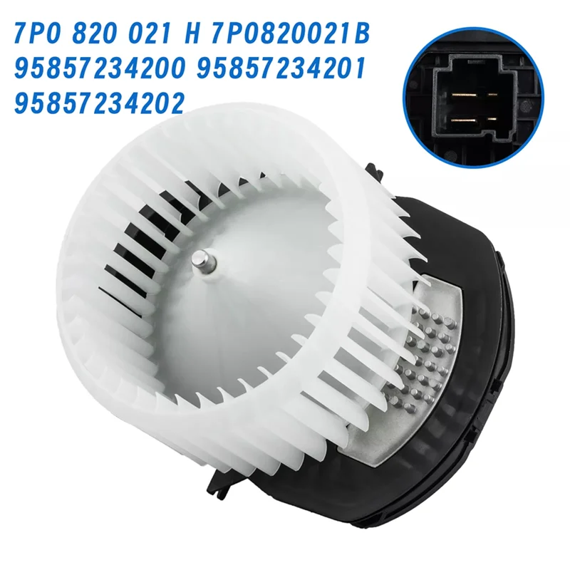 A40Z-New HVAC Heater Blower Motor 95857234202 7P0820021B For VW Touareg Porsche Cayenne 2011-2018 7P0 820 021 H 95857234201