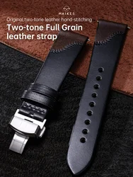 Maikes Quick Release Watch Strap, Original Design, Handmade, Accessories, Full Grain Leather Watch bands, For Breitling, IWC