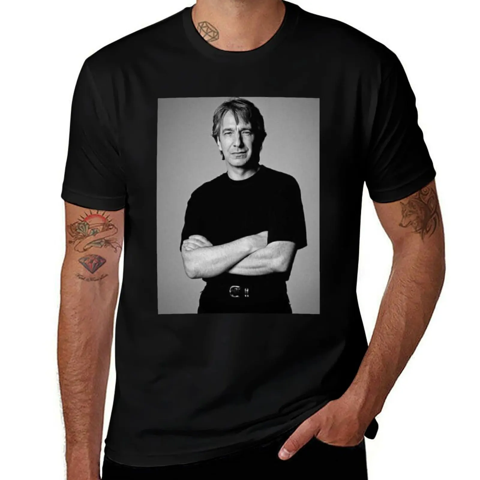 

Alan Rickman T-Shirt sweat tshirts personalised sublime plain t shirts men