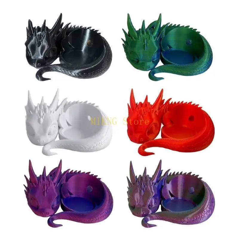 Подставка с принтом дракона для 4/5 лет, держатель динамика с принтом, украшение для рабочего стола, красивый декоративный держатель для динамика 4/5