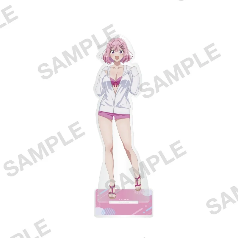 15CM Anime There's No Freaking Way I'll Be Your Lover! Unless... Sweet Summer Memory Acrylic Stand Model Plate Keychains