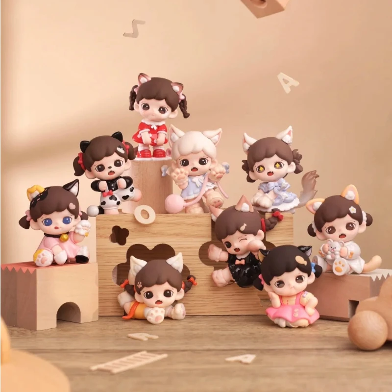 

TNTSPACE Z»), Meow Cat Face, мини-серия, фигурки, слепая коробка, милая мультяшная кукла, модная модель, орнамент, игрушка, коробка-сюрприз, загадочный подарок