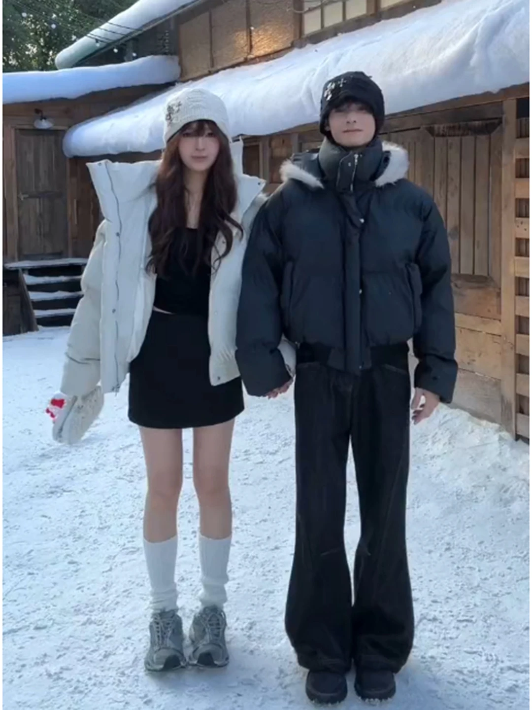 

Мужская осенне-зимняя теплая куртка с отстегивающимся капюшоном, утепленная флисом и хлопком, с меховым воротником, в американском стиле, короткая, объемная