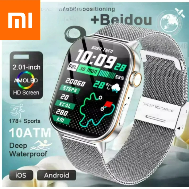 

Xiaomi Position Smart Watch Women 2.01'' AMOLED HD Screen IP68 Waterproof Sport Bracelets Ladie