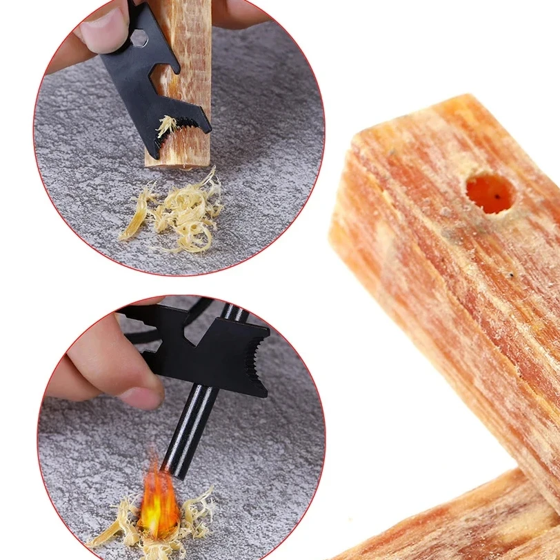 

1pc Fire Starter Equipment, Outdoor Fire Making Tools, Outdoor Barbecue Supplies