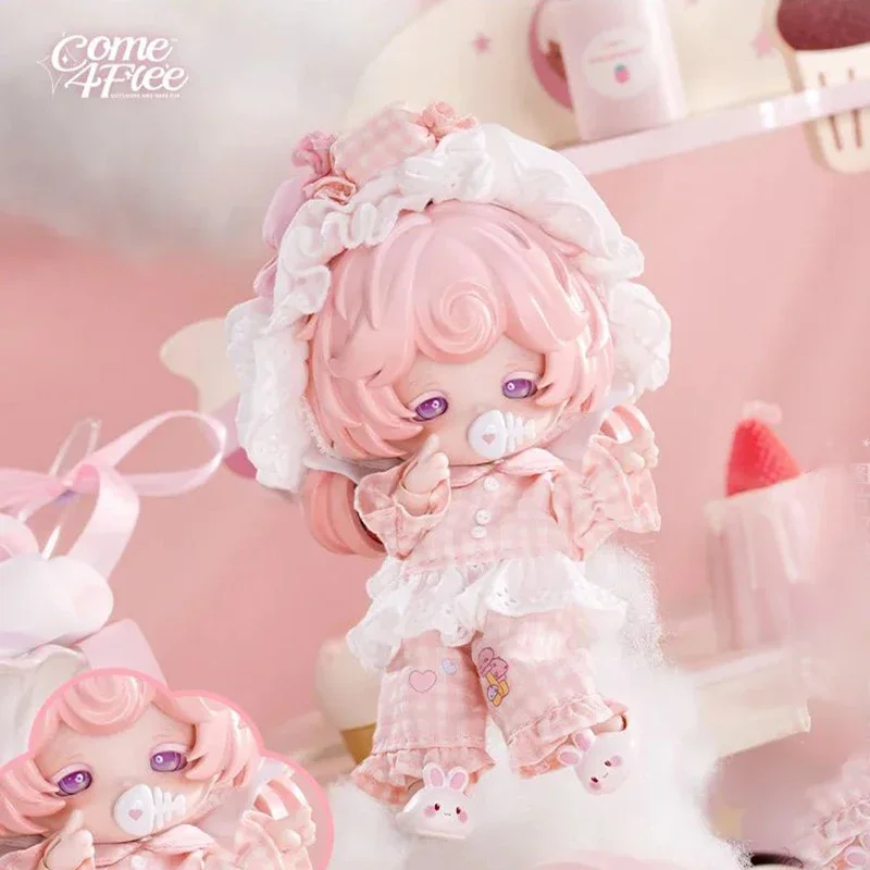 Zestaw Niespodzianek Bonnie Milk Cake Dream Puff Series, Figurki Anime Kawaii, Figurki Akcji, Pudełko Niespodzianka z Losowymi Zawartościami, Prezent dla Dziewczynek