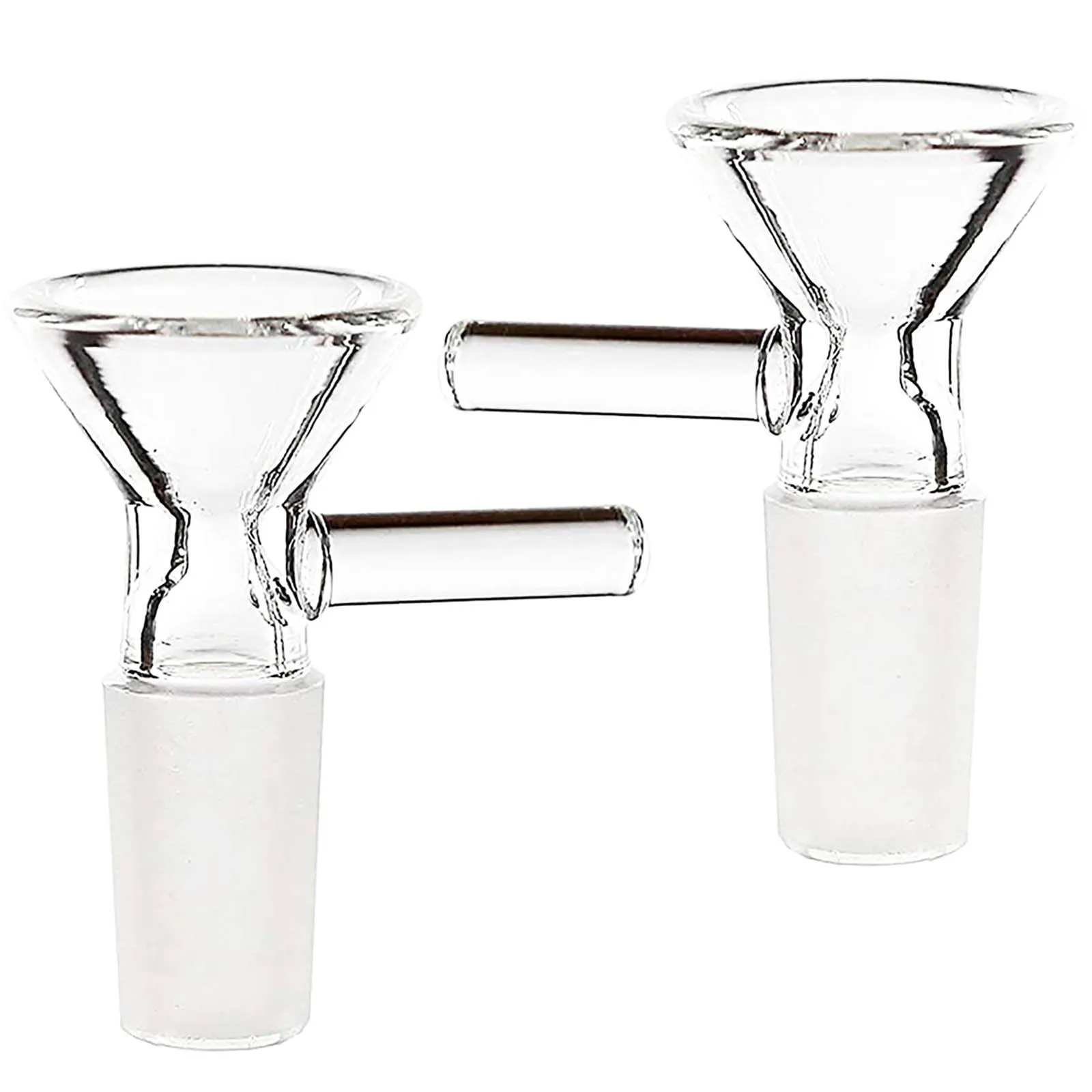 Transparent Test Tubes Small Funnels Science Lab Experiments Glass Stem With Brushes For Tea Coffee Juice Kitchen Wedding Favor