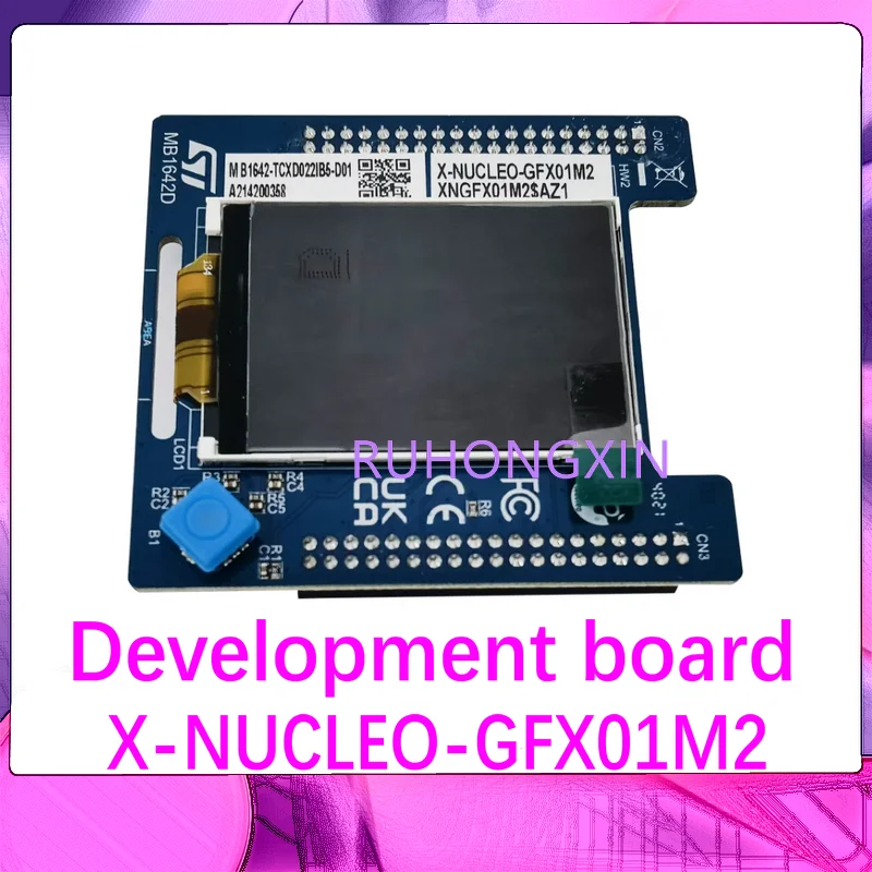 

X-NUCLEO-GFX01M2 Morpho connector STM32 Nucleo MCU display expansion board