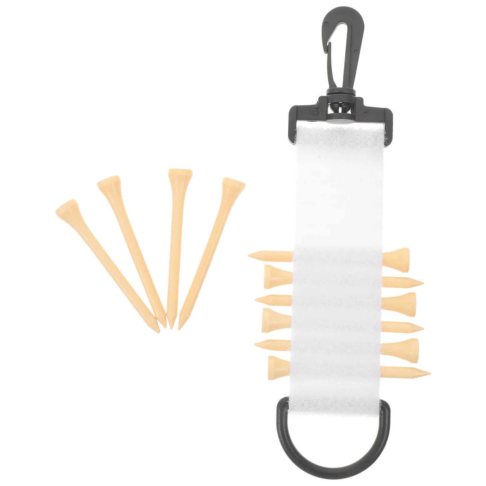 

Golf Ball Tee Holder Gloves Hanging Carrier Cloth Accessories