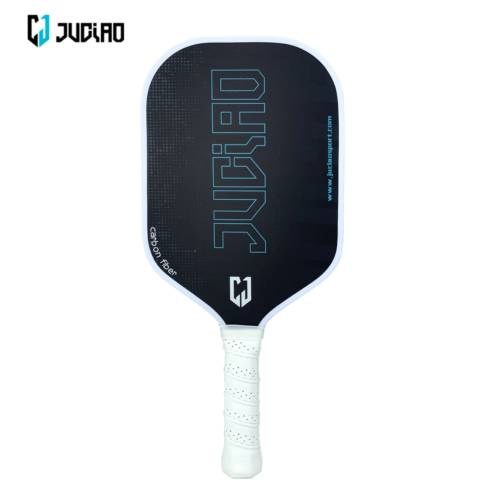 Juciao-Carbon Fiber Surface Pickleball Paddle, Leve Honeycomb Core, Almofada Paddle, Comfort Grip, 13mm