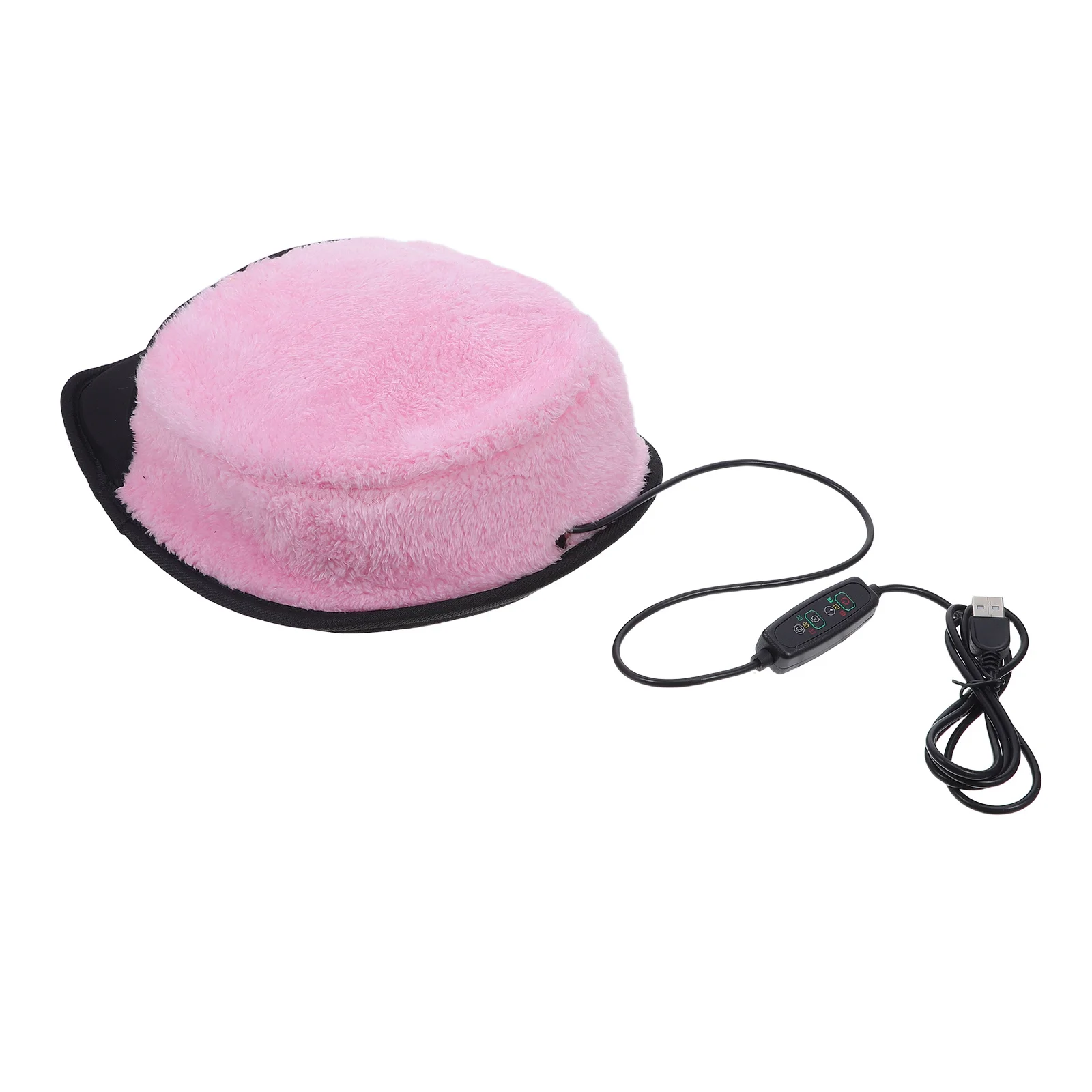 

Heated Mouse Pad USB Powered Hand Warming Pad for Desktop Laptop Soft Fleece Surface Winter Office Accessories Comfortable Grip