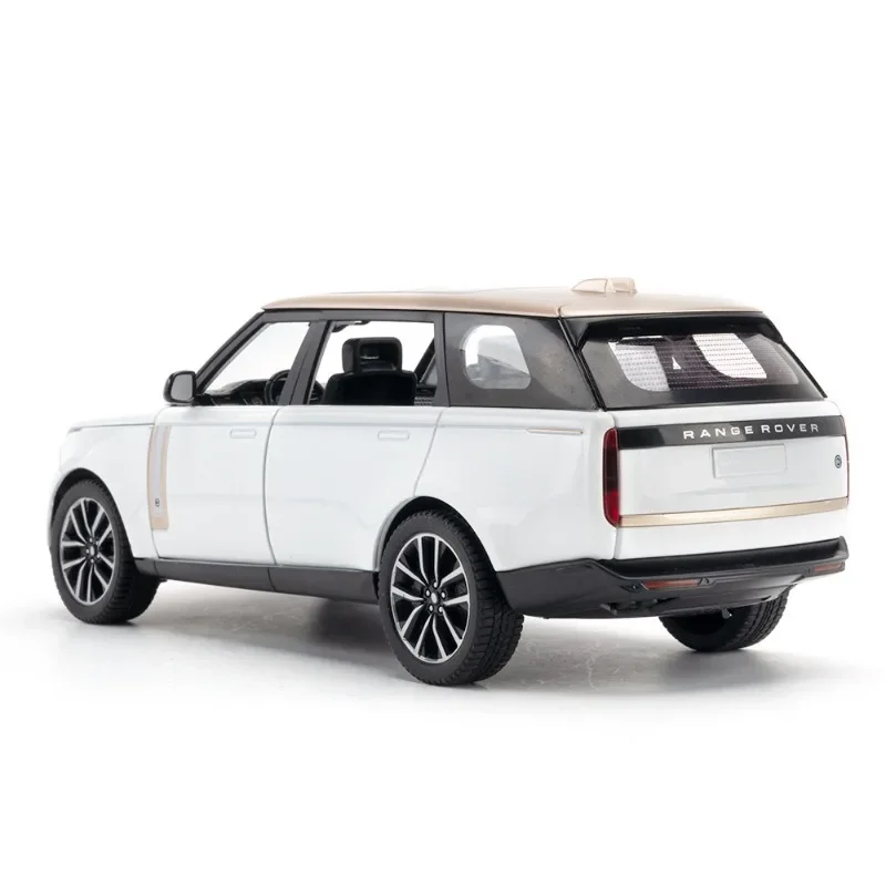 Simulation 1:24 Range Rover SV 2022 Alloy SUV Car Model Diecast Toy Vehicle Children Boy Gift Collection Miniature Voiture