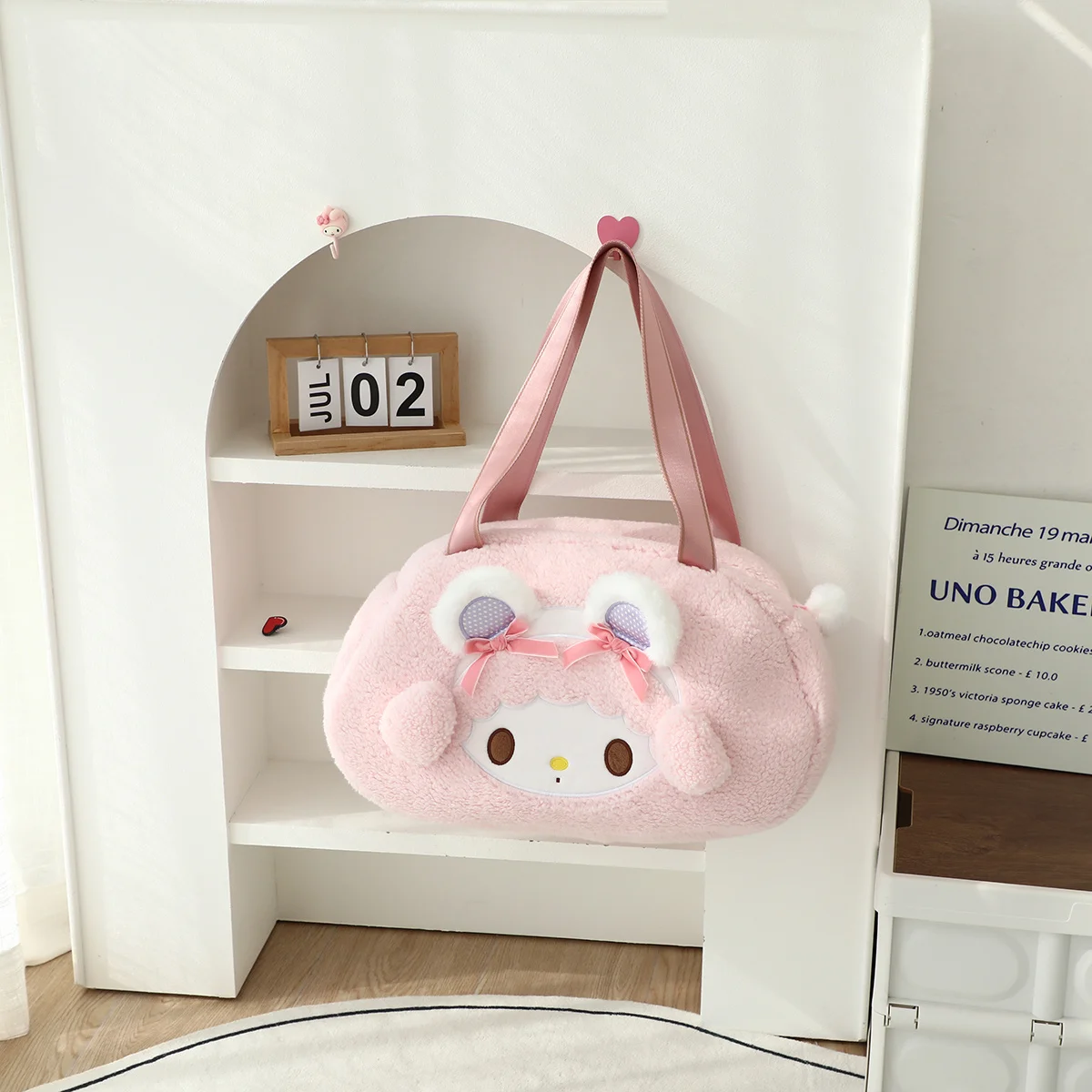 

Kawaii Sanrio плюшевая кукла My Melody Piano Kuromi Cinnamoroll Pom Pom Purin игрушка дорожная сумка Pochacco мягкий подарок для детей