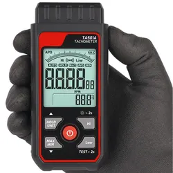 TA501A Laser Tachometer Up to 999999 Non-Contact Digital Laser Tachometer For Machinery Industry Car Motors Speed Test