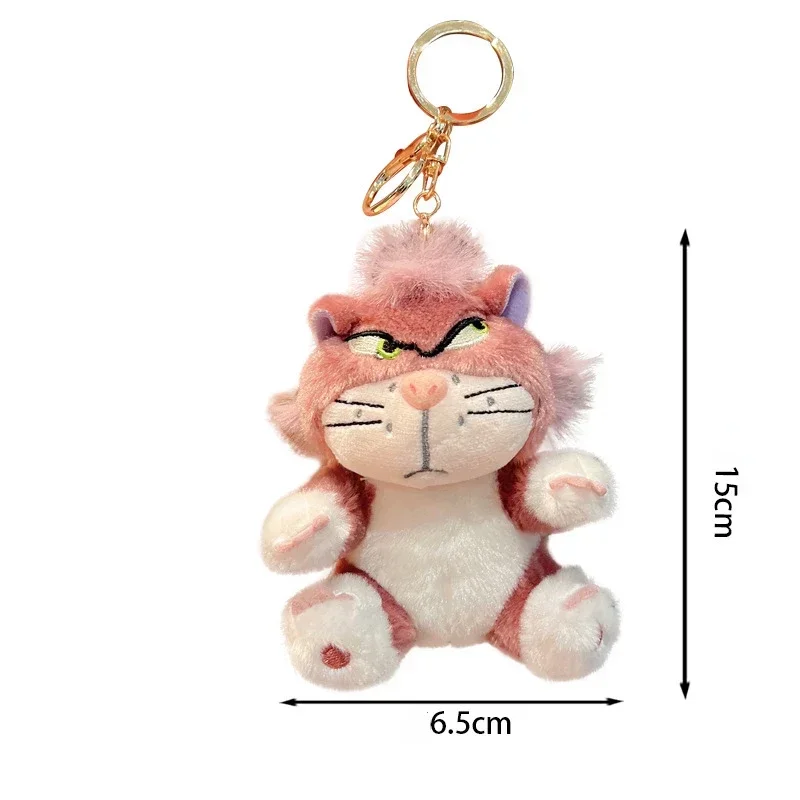 Disney Assepoester Lucifer Pluche Sleutelhanger Poppen Kawaii Tas Hangers Leuke Pluche Gevulde Poppen Sleutelhangers Kinderspeelgoed