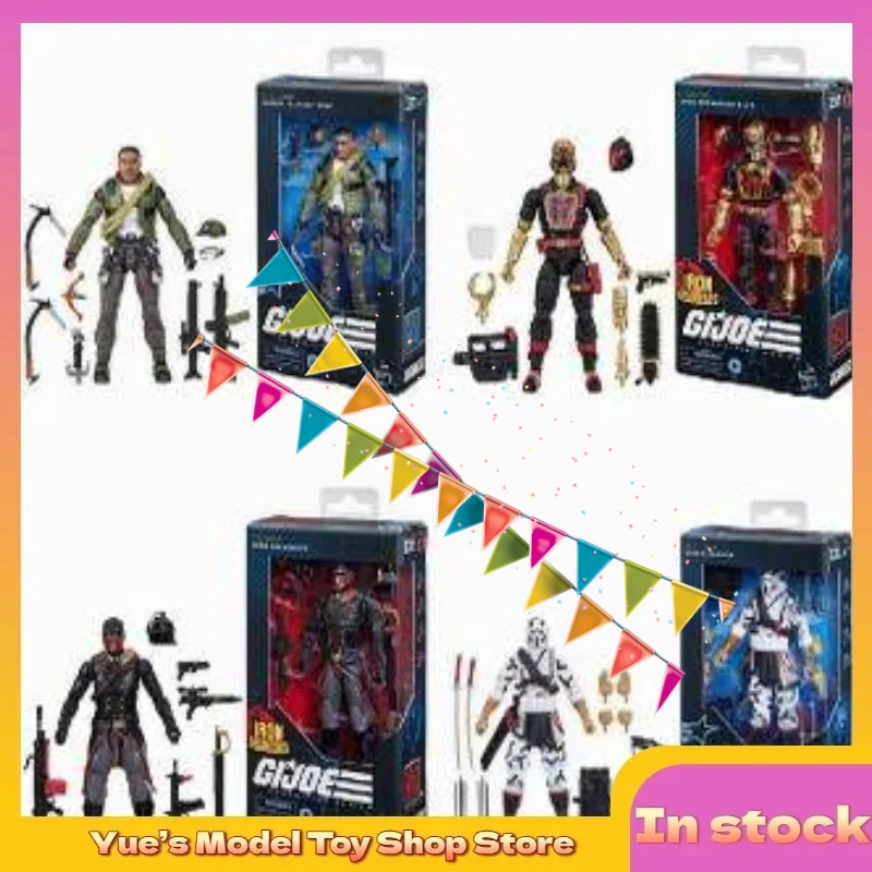 

[In Stock] Hasbro Special Forces Gijoe 6-inch Alpine White Ghost Cobra Steel Guard BAT Action Figure Model Toy Collection Gift