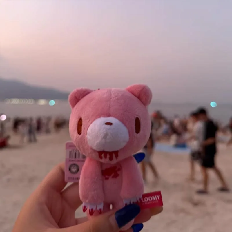 Porte-clés en peluche mignon de dessin animé, décorations suspendues pour sac à dos, jouet en peluche, cadeau de noël