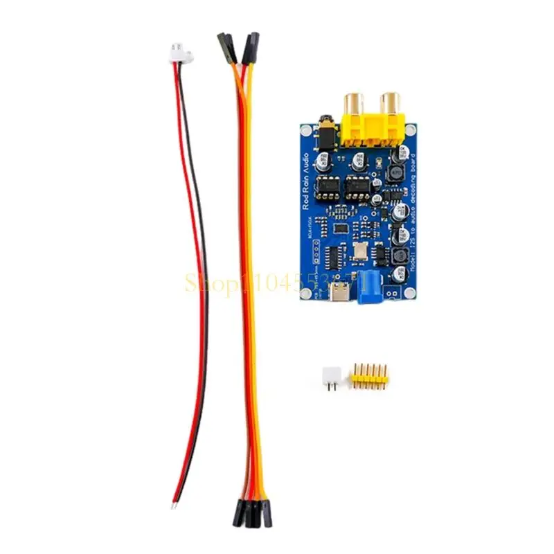 

Best Seller ES9038 Receiver Board Coaxial Optical I2S Interfaces Supporting DSD512 Bluetooth-compatible Board For Studio