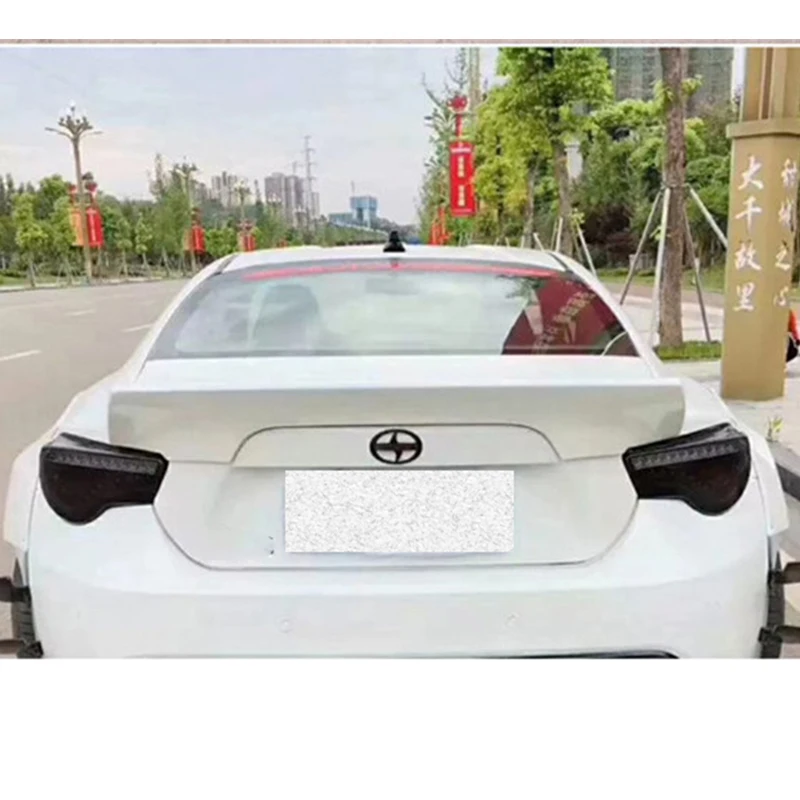 For Real Carbon Fiber Spoiler WING Toyota 86 GT86 Subaru BRZ CAR Trunk Rear Lip Tail Refit Accessories Diffuser 2012-2017 Year