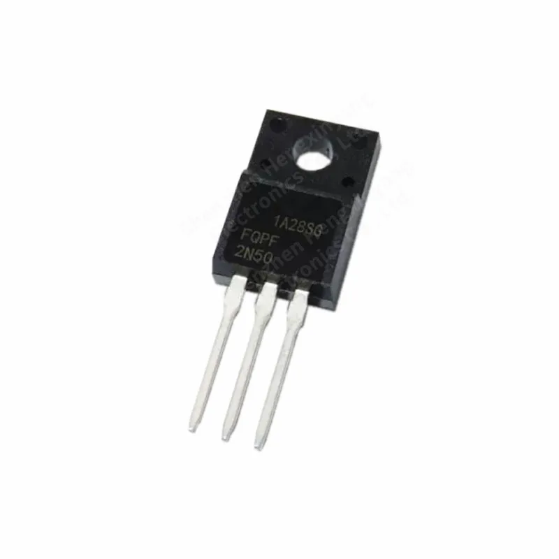 10PCS FQPF2N50 package TO-220F MOS FET 500V1.3A N channel FQPF2N50