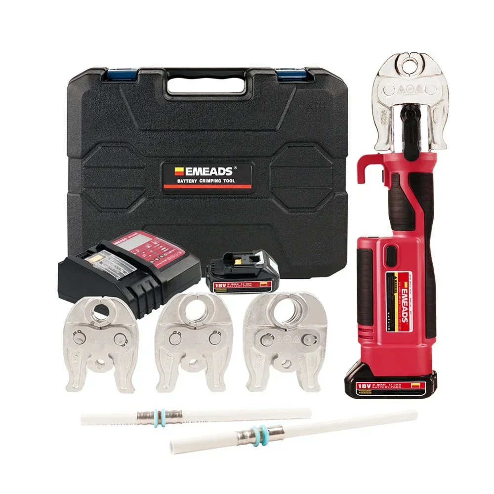 ed Hydraulic Pipe Crimping Tool Copper PEX Tube Pressing Mold Plumbing Pipeline Installation Handheld Tool