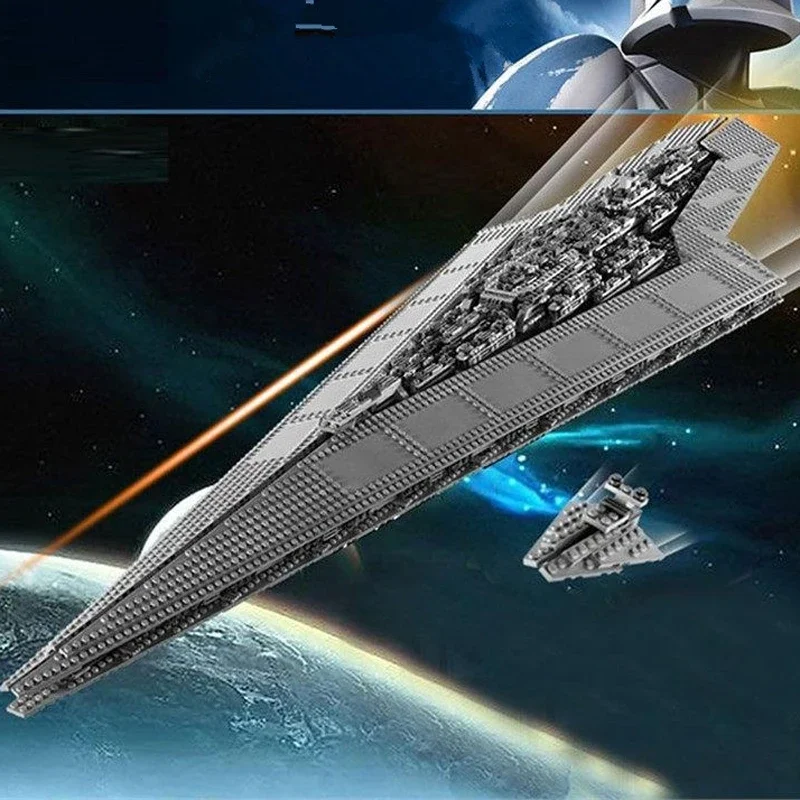 3152PCS MOC10221 Süper Yıldız  - Model Kit Destroyer incelemesi ve fiyatı
