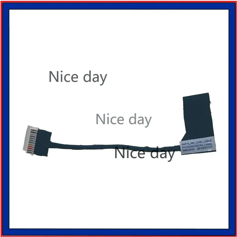 Запасной кабель для подключения к ноутбуку с логотипом для Dell Alienware 15 R1 R2 DC020022600