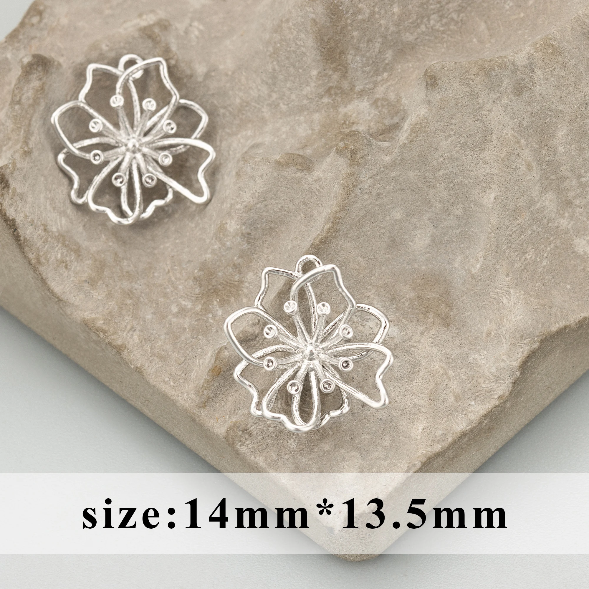 GUFEATHER,4pcs/lot,MG29,jewelry accessories,18k gold rhodium plated,copper,nickel free,charms,diy pendants,jewelry making