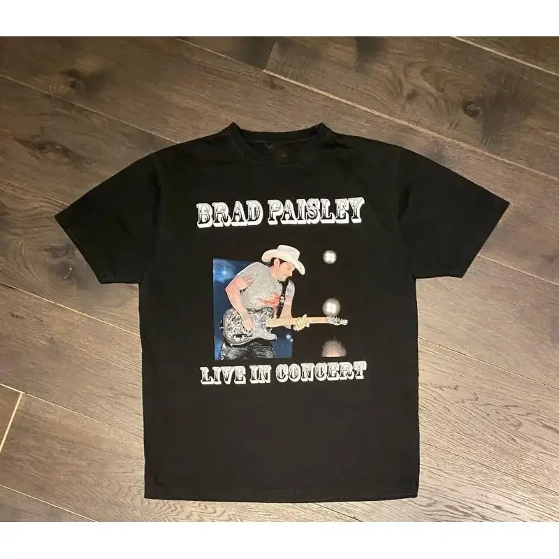 Brad Paisley American Saturday Night Tour T Shirt Black S 4XL 1J0044