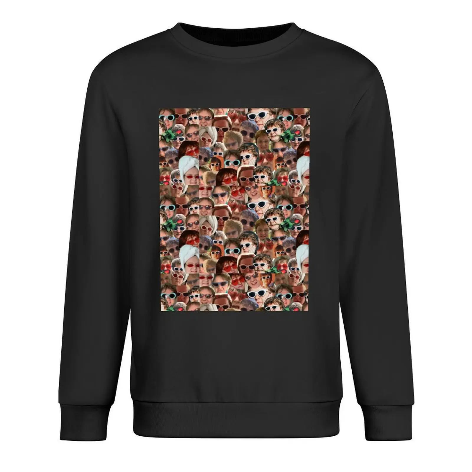 Lewis Capaldi Collage Repeat Print Pullover graphic t shirts men blouse anime clothes male clothes new in sweatshirts