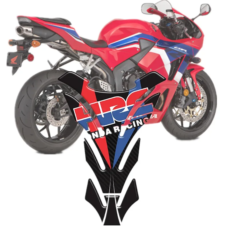 

Для HONDA CBR600RR CBR1000RR CBR900RR HRC протектор топливного бака мотоцикла 3D гелевая Наклейка CBR 600 1000