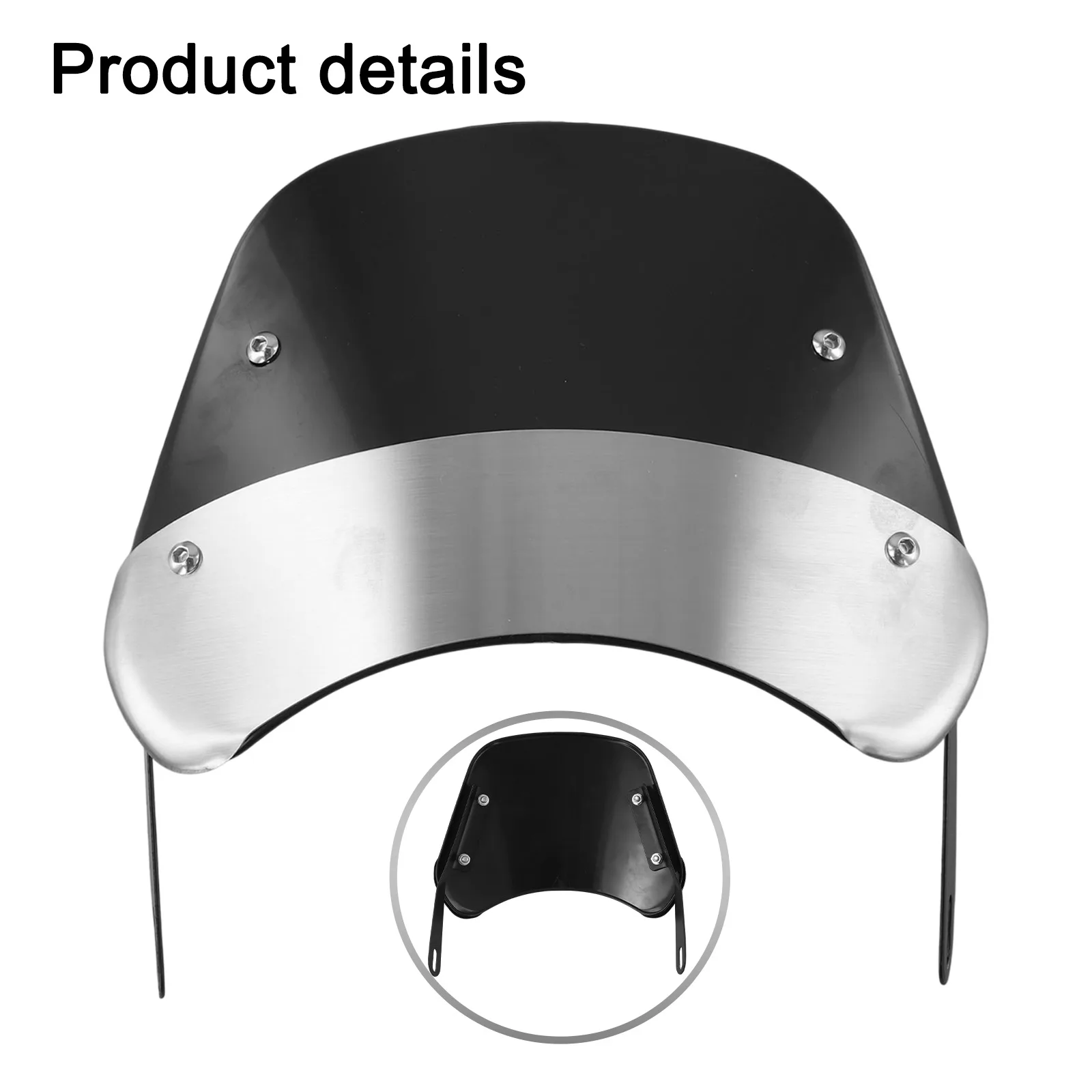 Aerodynamic Design Windshield Enhancer Suitable for Multiple Brands Including For Honda and For Kawasaki Motorsports